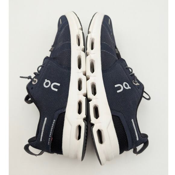 On Running Cloud Sky Sneaker Shoes Blue/Black Unisex Kids' Size US5 EU37.5 - Picture 9 of 11